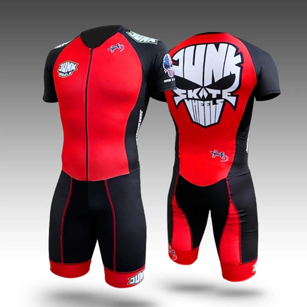 Cycling Gear Jersey - Junk Skates Triathlon Skinsuit Herren Speed