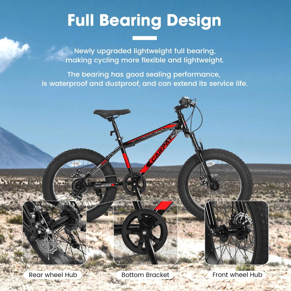 Carbon Bike Frame - 20-Zoll-Mountainbike für Kinder und Jugendliche, Rahmen